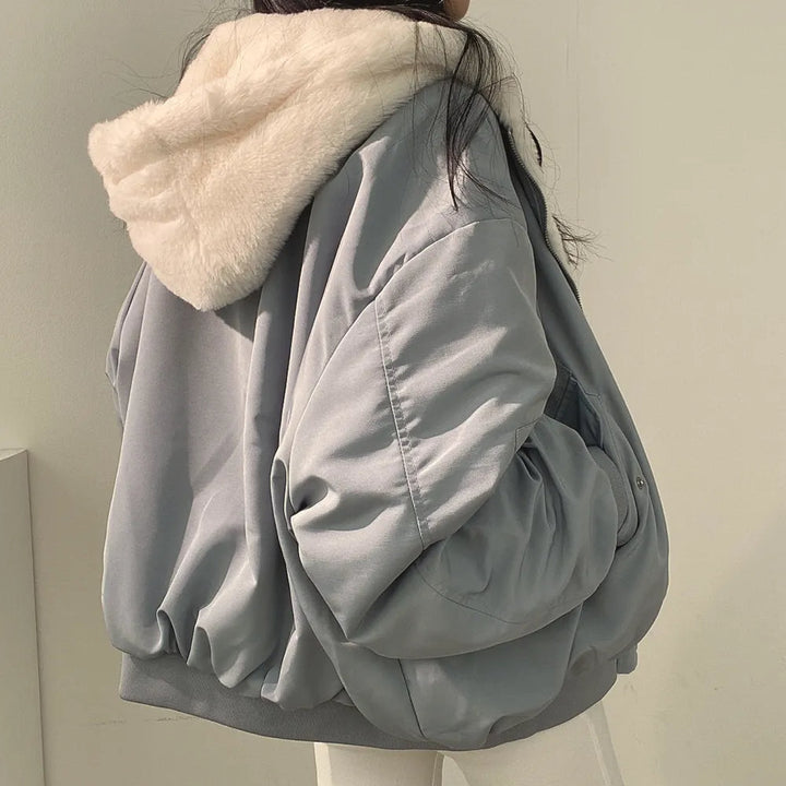Loosefit dames winterjas Jara, oversized model voor maximaal comfort en een modieuze winterstijl.
