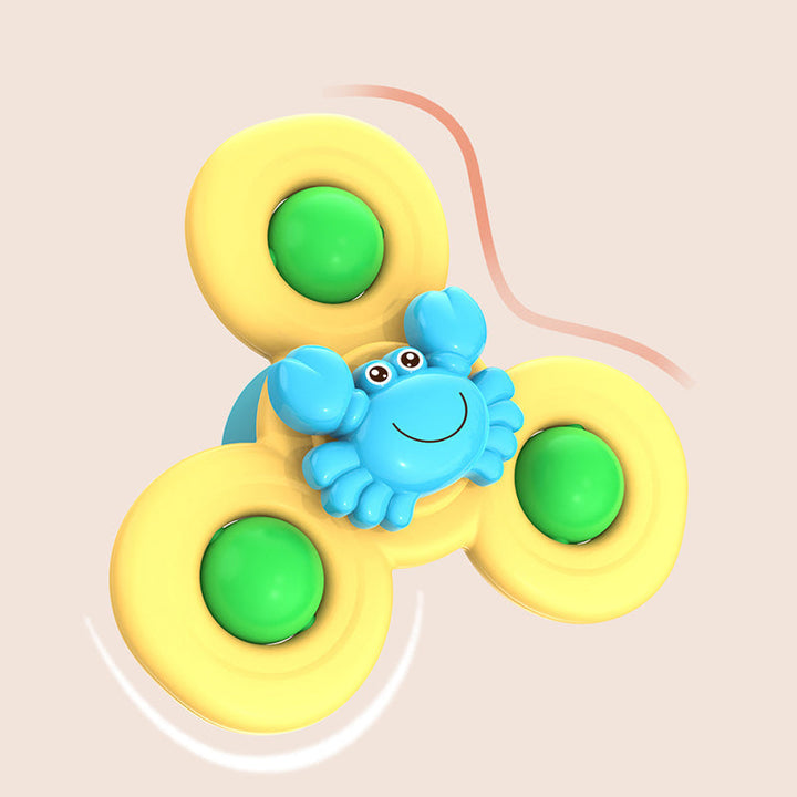Educatief draaibaar speelgoed, set van 3 spinners voor baby's, ideaal voor kinderstoel of auto.