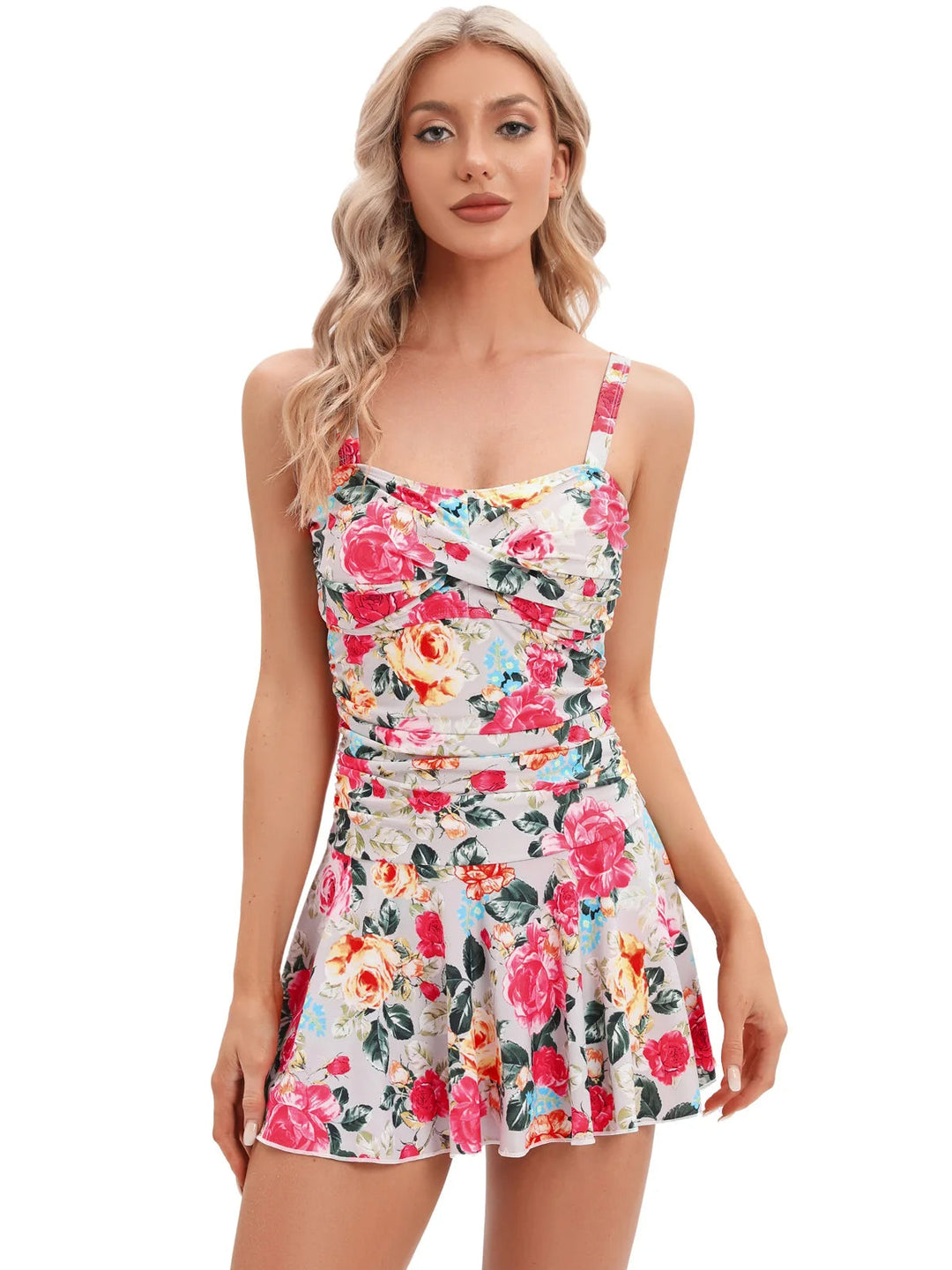 Zomercollectie plus size badpakjurk dames, curve-flatterend en trendy voor elke gelegenheid.