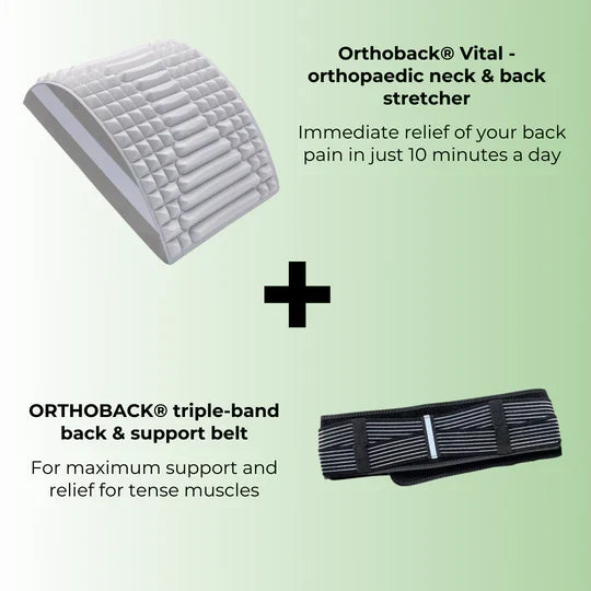 Orthopedische rug- en nekstrekker Vardi Dante VitalPro; ideaal voor mannen en vrouwen met pijnklachten.