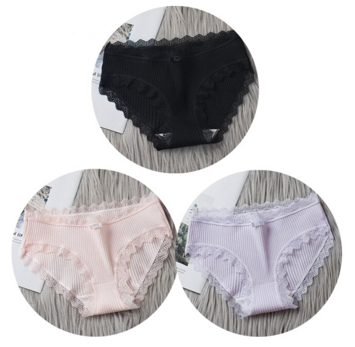 Zachte en comfortabele dames slipjes, naadloos design, ademend stretch ondergoed.