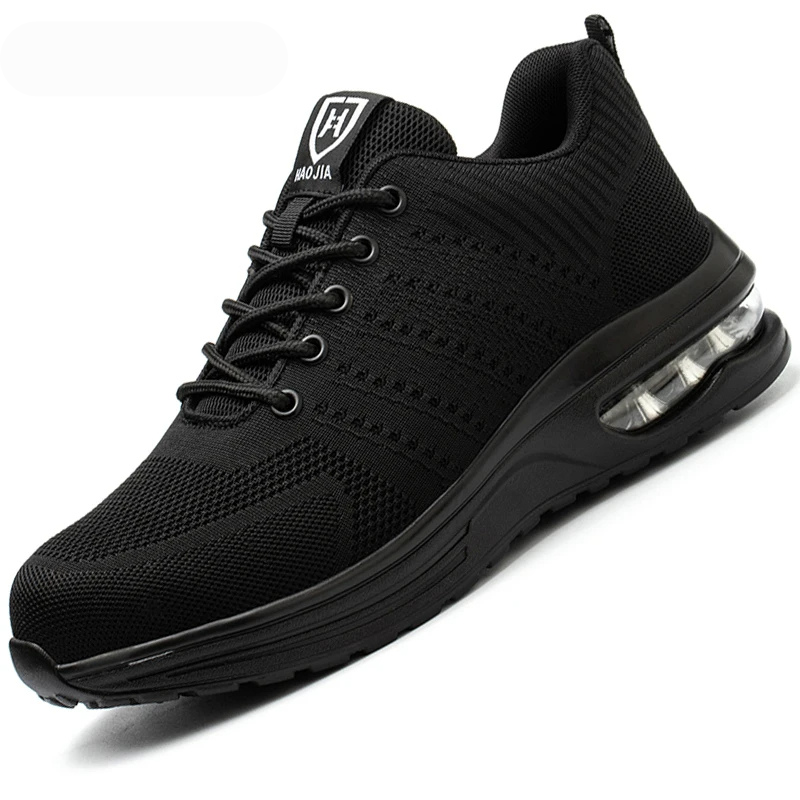 Antislip veiligheidsschoenen voor dames en heren, lichtgewicht en duurzaam, voor professionele werkomgevingen.