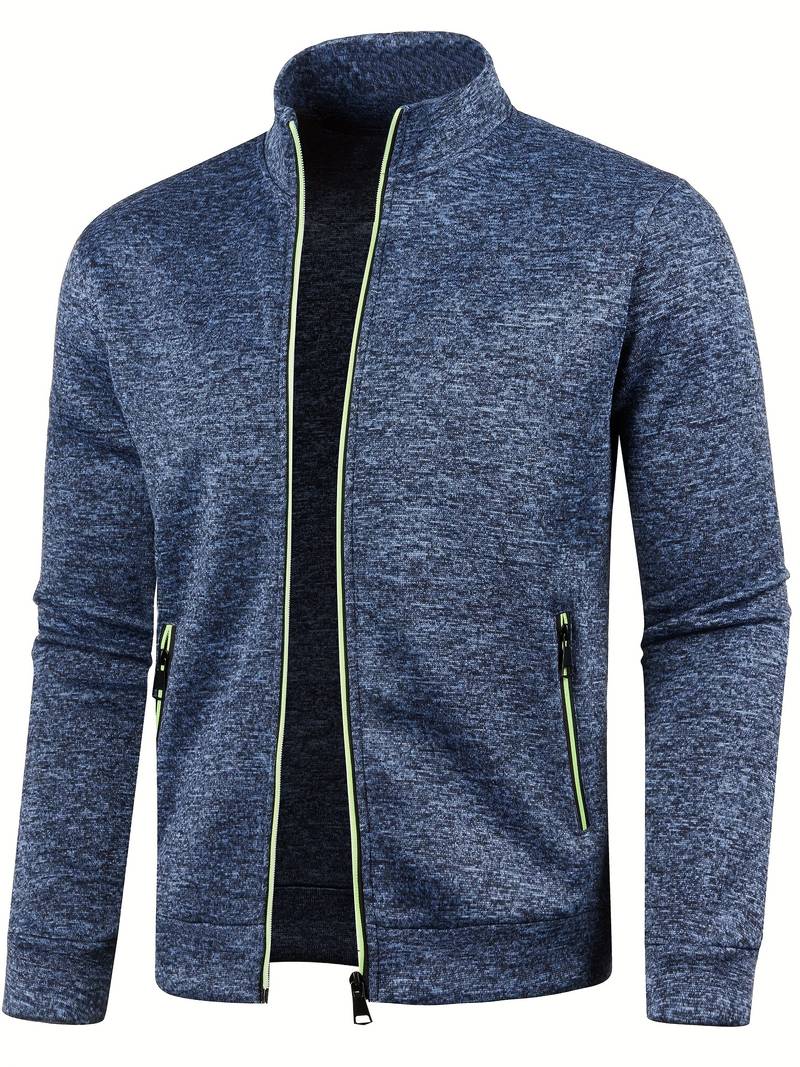 Stijlvol heren ritsvest, comfortabel en veelzijdig. Essentiële bovenkleding voor de moderne man.