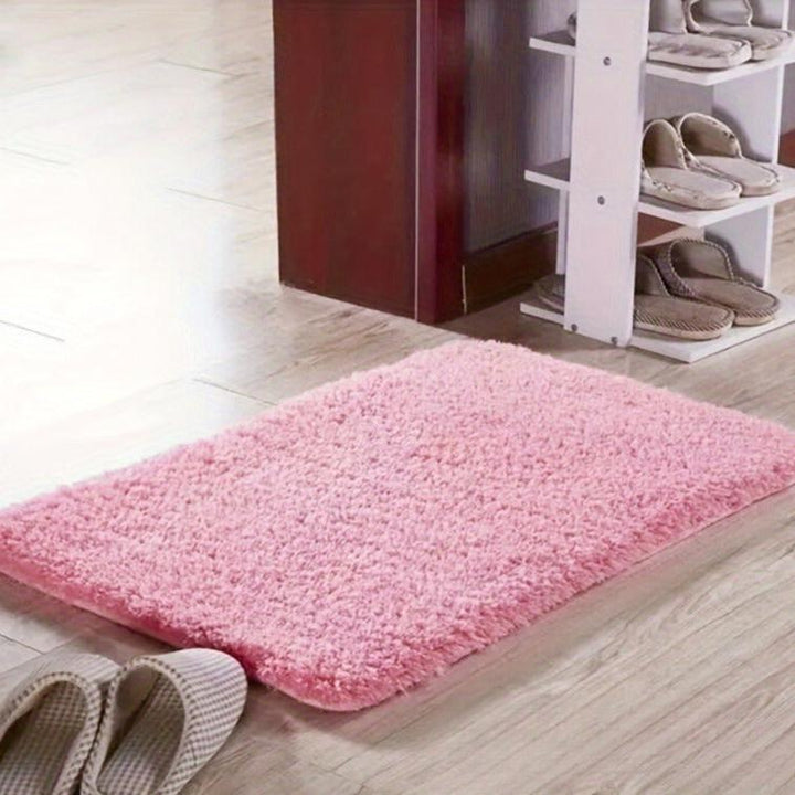 Antislip badmat met veilige PVC onderkant, voorkomt uitglijden. Zacht en comfortabel voor douche & bad.