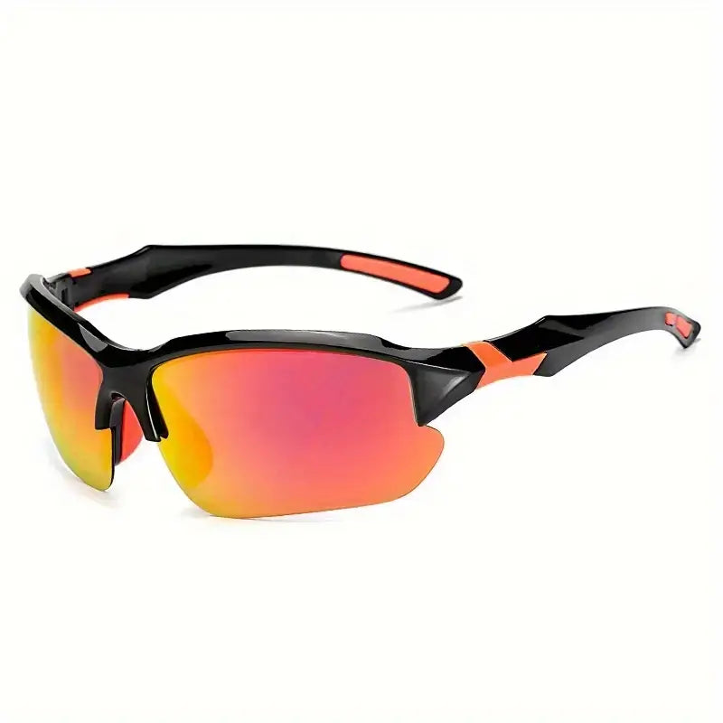 UV400 beschermende sportzonnebril, gepolariseerd, essentieel voor outdoor sporten en oogveiligheid.