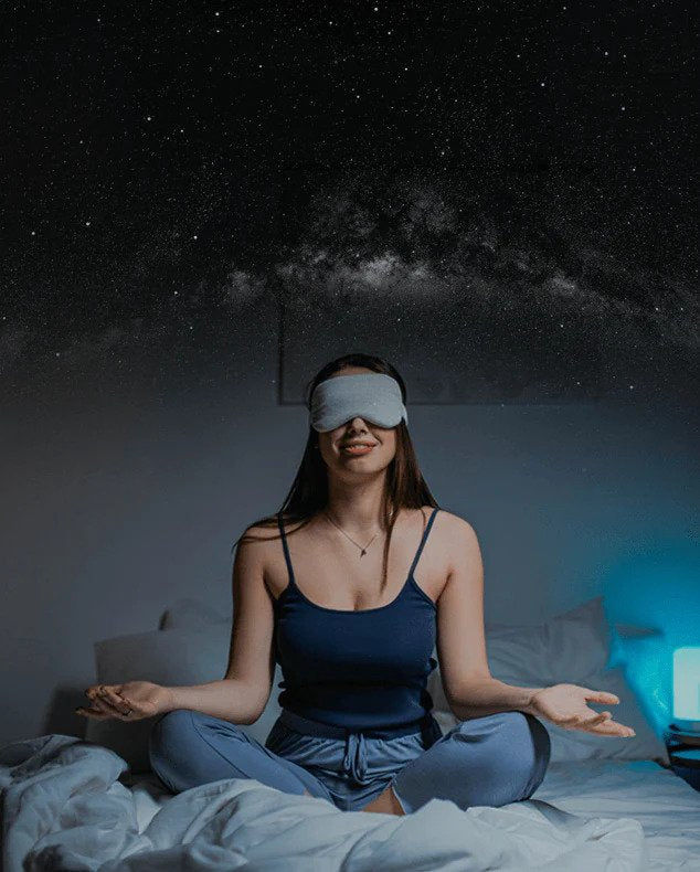 Nachtlampje sterrenprojector: projecteert betoverende kosmische sterren en nevels, ideaal voor slaapkamerinterieur.