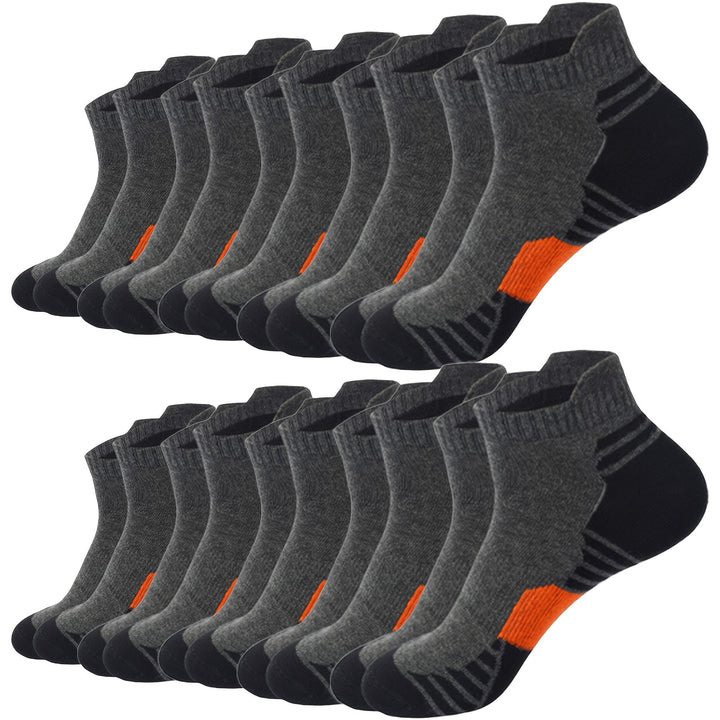 Set comfortabele, ademende herensokken voor dagelijks gebruik; katoenmix voor duurzaamheid en herenkleding.