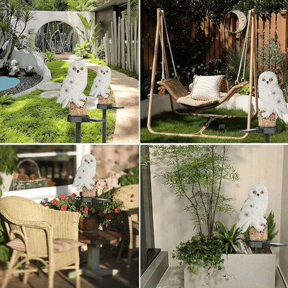 2x Solar Tuinlampen - Egel Design
