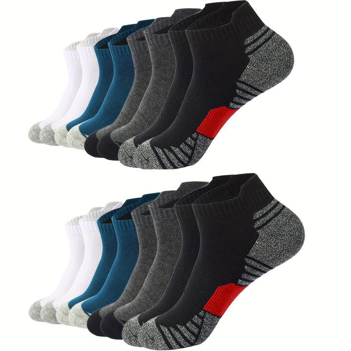 Duurzame herensokken set, comfortabel en ademend. Ideaal voor elke dag; hoogwaardige katoenmix.