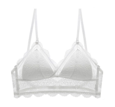 Sexy kanten lingerie beha met lage rug voor dames, ideaal onder party kleding. Verstelbare bandjes.