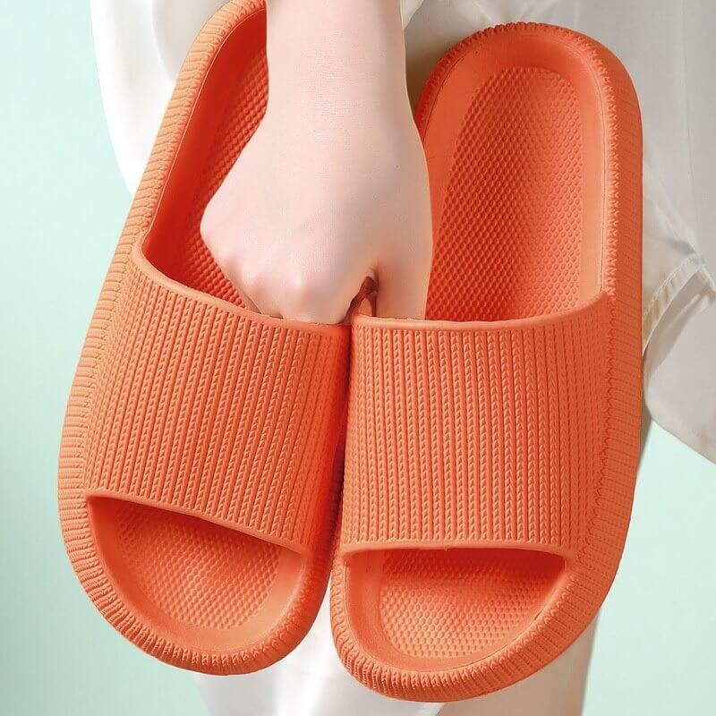 Zachte, comfortabele cloud slippers; lichtgewicht unisex teenslippers perfect voor zomer & strand.