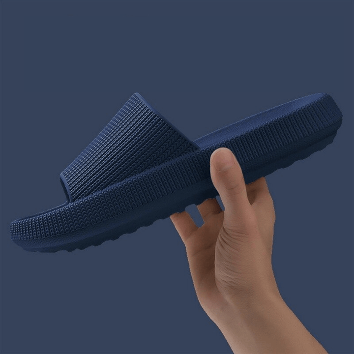 Sterke heren antislip cloud teenslippers, lichtgewicht & waterafstotend voor outdoor en zwembad.