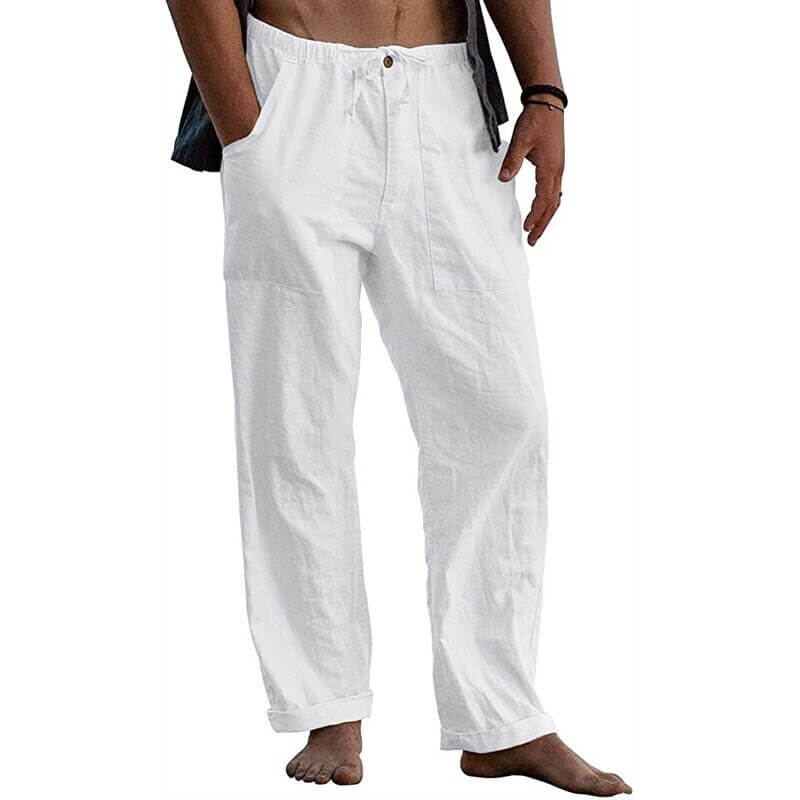 Herenbroek met wijde pijpen voor ultiem comfort. Een relaxte pasvorm met moderne, casual uitstraling.