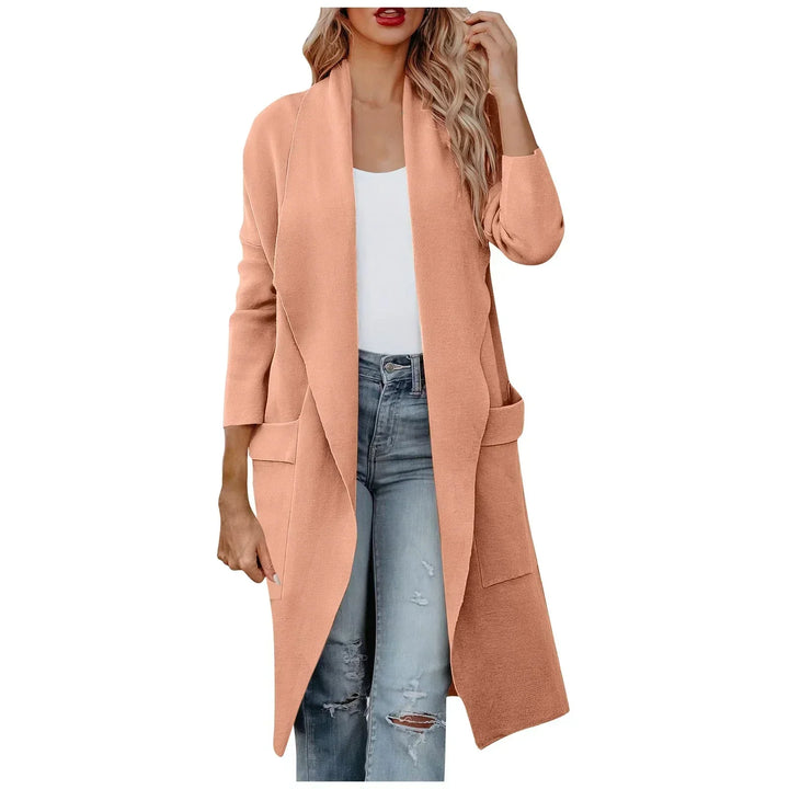 Warme lange dames winterjas, een veelzijdige en elegante toevoeging aan elke wintergarderobe.
