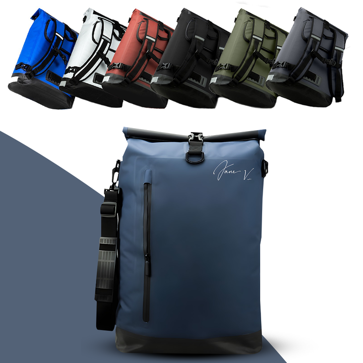MultiBag™ 3-in-1: fietstas, rugzak, handtas. Waterdicht, duurzaam en ideaal voor outdoor en e-bike.