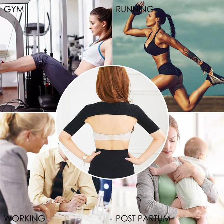 Effectieve dames arm shaper, helpt bij het vormen van de armen en het ondersteunen van de houding, voor een zelfverzekerde look.