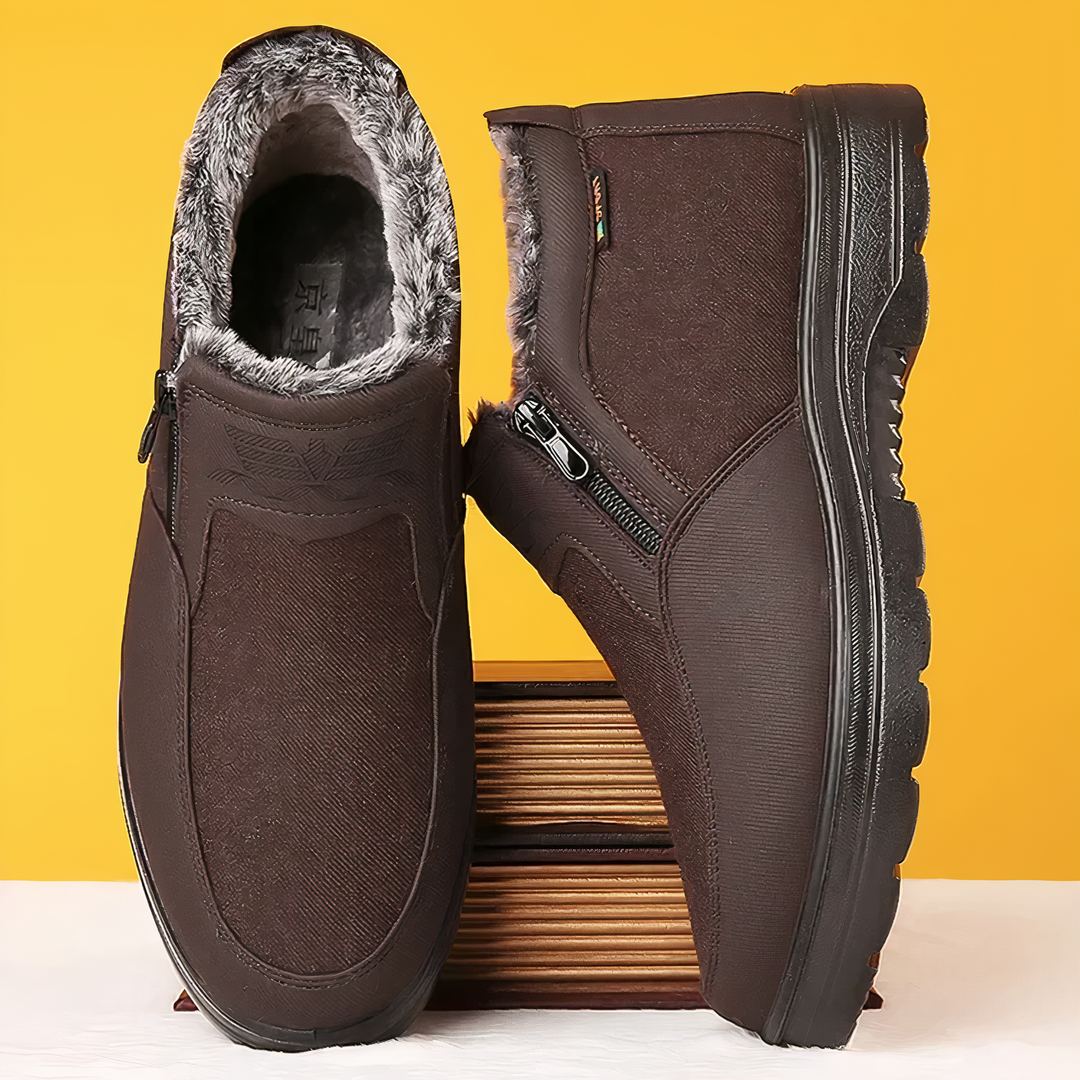 Orthopedische heren winterschoenen Arctic Pro, waterdicht en warm voor optimale ondersteuning in de winter.