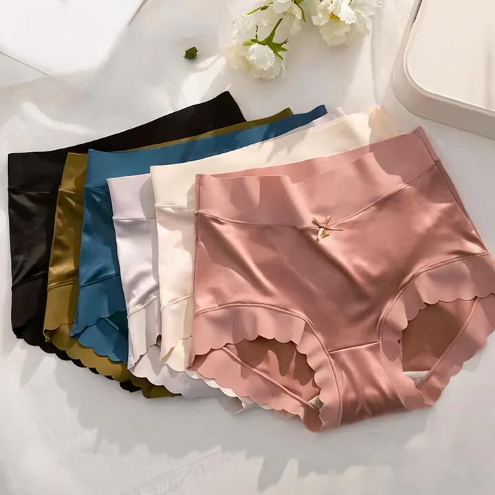 Dames naadloos ondergoed, zijdezacht en comfortabel voor dagelijks gebruik. Onzichtbaar onder kleding.