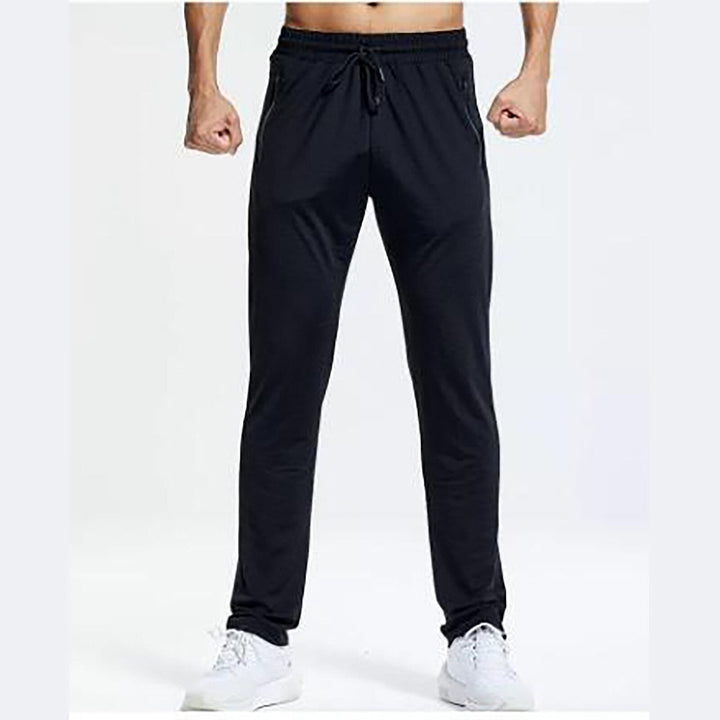 Comfortabele pasvorm heren joggingbroek, perfecte sportkleding voor ontspannen dagen.