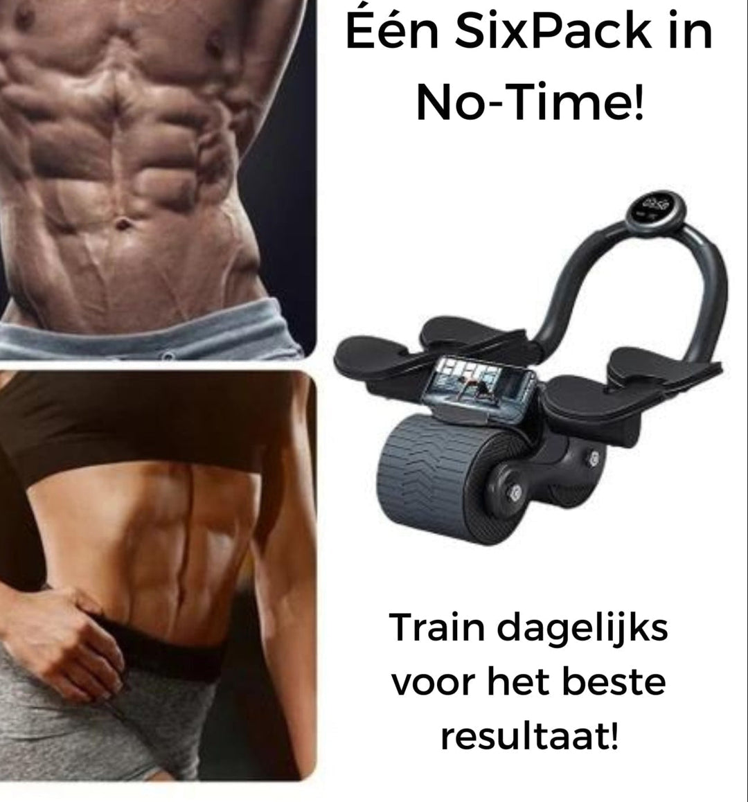Train je buikspieren effectief met de CoreRoller Max. Deze buikspiertrainer is perfect voor dagelijkse coretraining thuis.