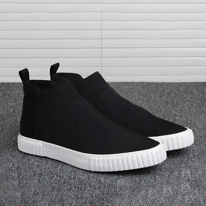 Lennard high-top heren sneakers; canvas materiaal, robuust en stijlvol voor elke gelegenheid.