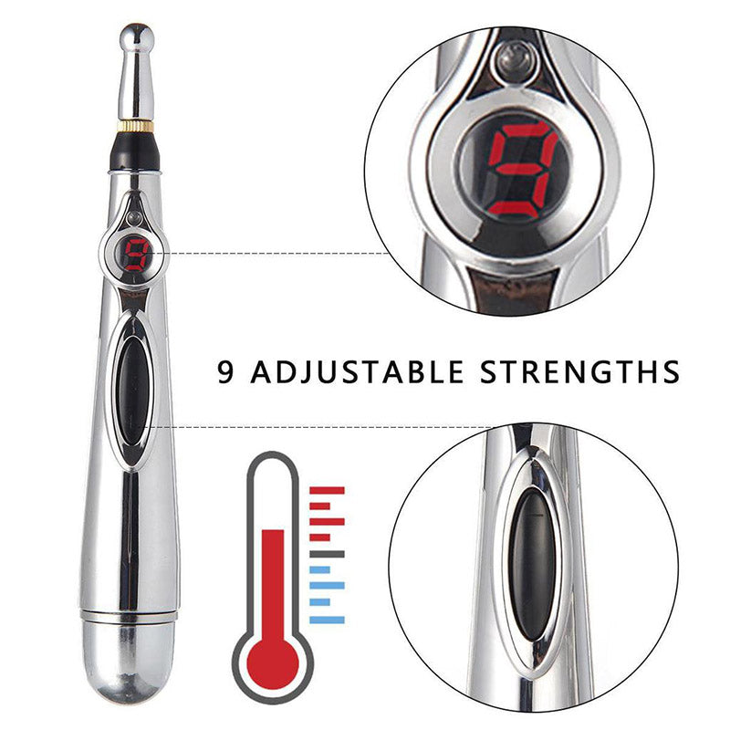 Acupunctuur pen, specifiek voor diepe spierpijn verlichting en ontspanning na inspanning, bevordert herstel.