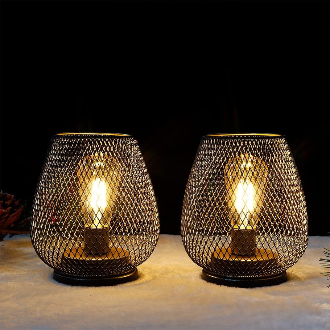 Veelzijdige oplaadbare sfeerlamp voor huis en tuin; een draadloze LED lantaarn voor elk moment.