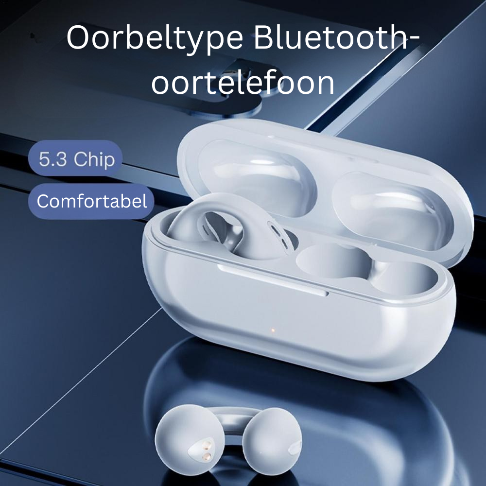 SANDSBERGORIGINALS botgeleiding oordopjes, verkrijgbaar in wit en zwart. Handsfree bellen.