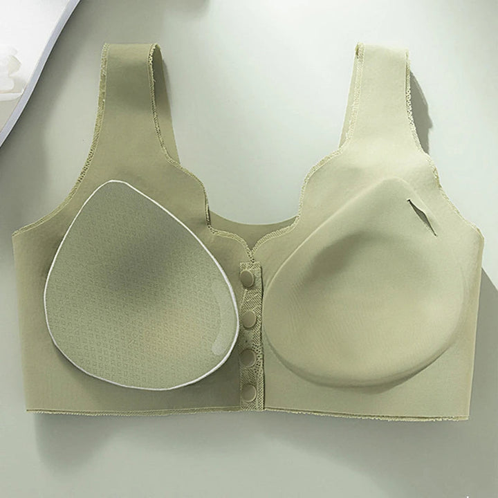 Naadloze Maddison dames comfort BH met voorsluiting, zacht materiaal, optimale steun.