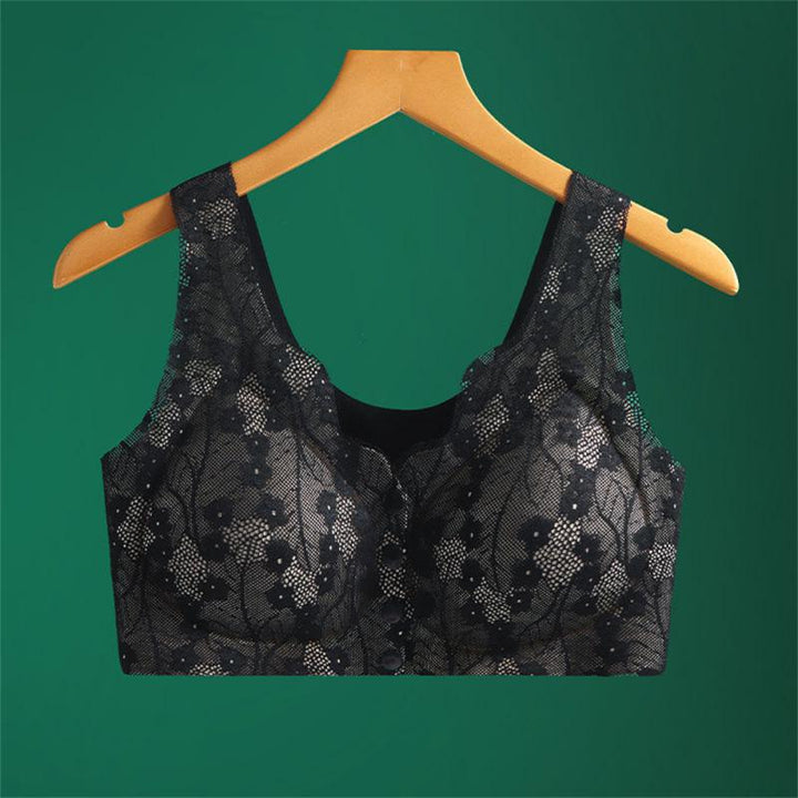 Dames comfort BH Maddison met voorsluiting, brede bandjes, full coverage, zacht gevoel.