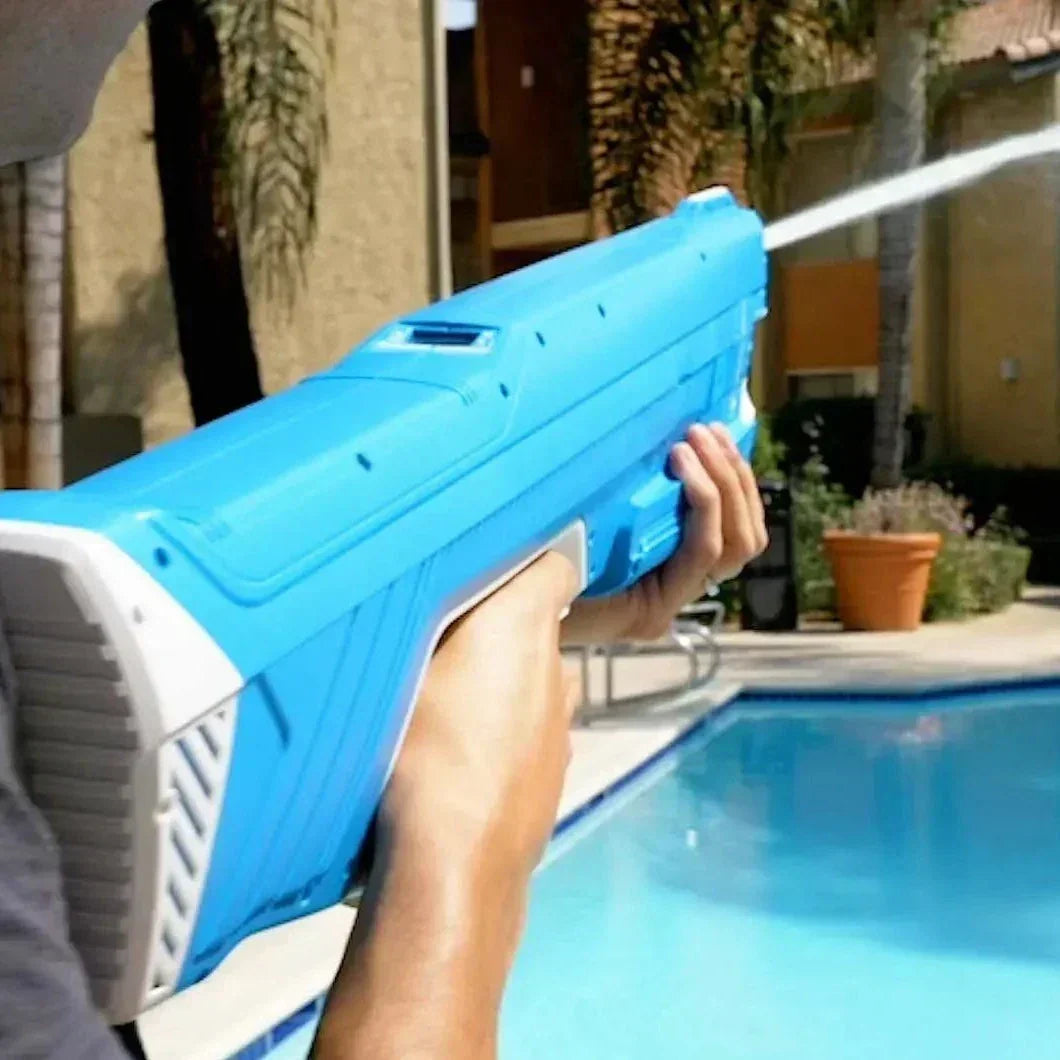 Unisex elektrisch waterpistool voor kinderen en volwassenen, urenlang buitenspeelplezier.