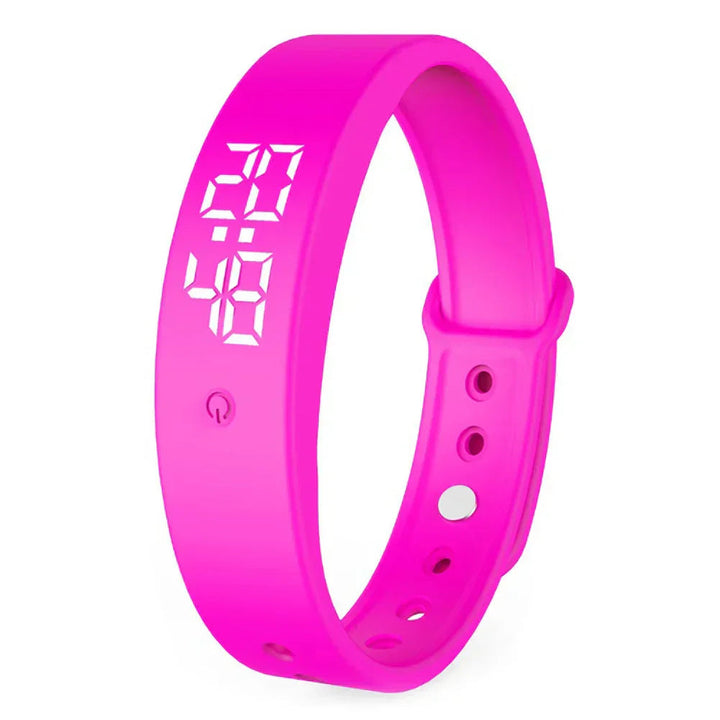 Modern digitaal horloge, waterdicht, voor dagelijks gebruik en uitgebreide gezondheidsmonitoring.