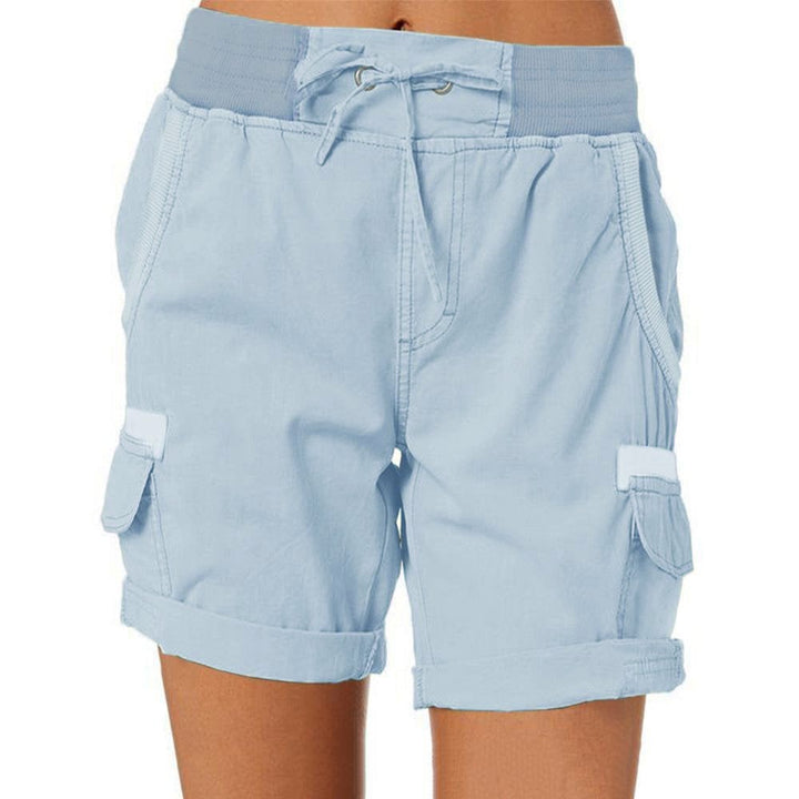 Trendy dames utility shorts, veelzijdig te combineren voor een modieuze zomeroutfit met gemak.