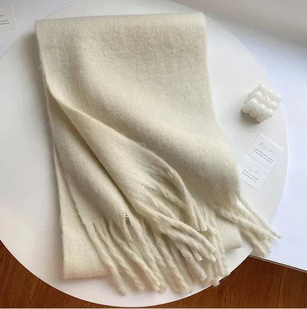 Warme dames kasjmier sjaal, perfect voor koude dagen en als modieus accent.