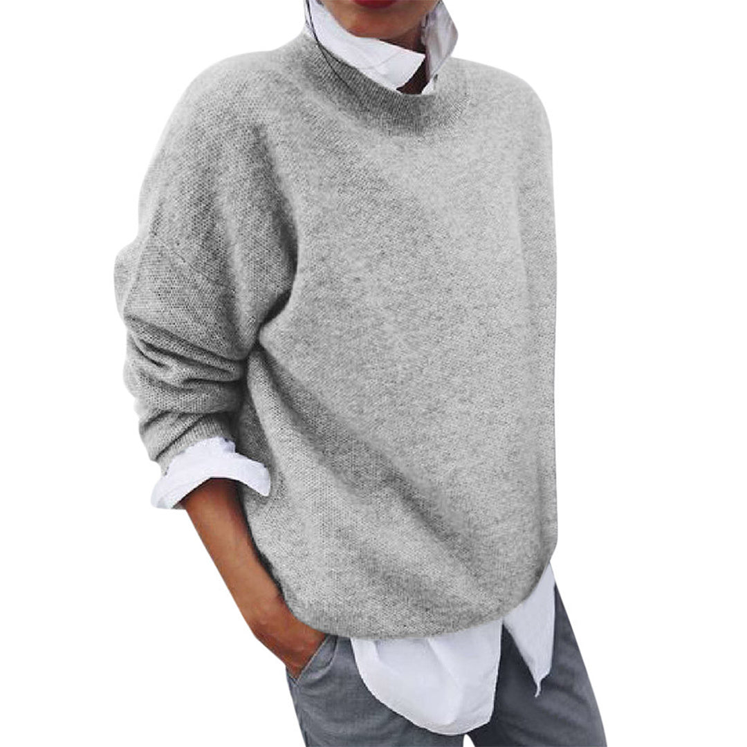 Basic damestrui van hoge kwaliteit wol, warm en modieus. Perfect voor de herfst.