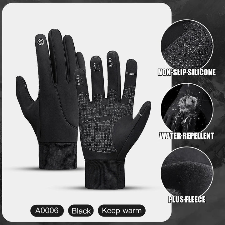Comfortabele touchscreen winterhandschoenen, unisex en thermisch. Perfect voor warmte bij koud weer.