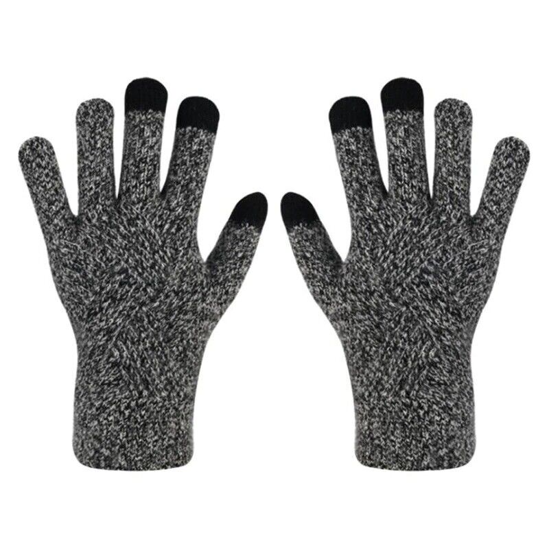 One size gebreide dameshandschoenen voor maximaal comfort en warmte, perfect voor de winter.