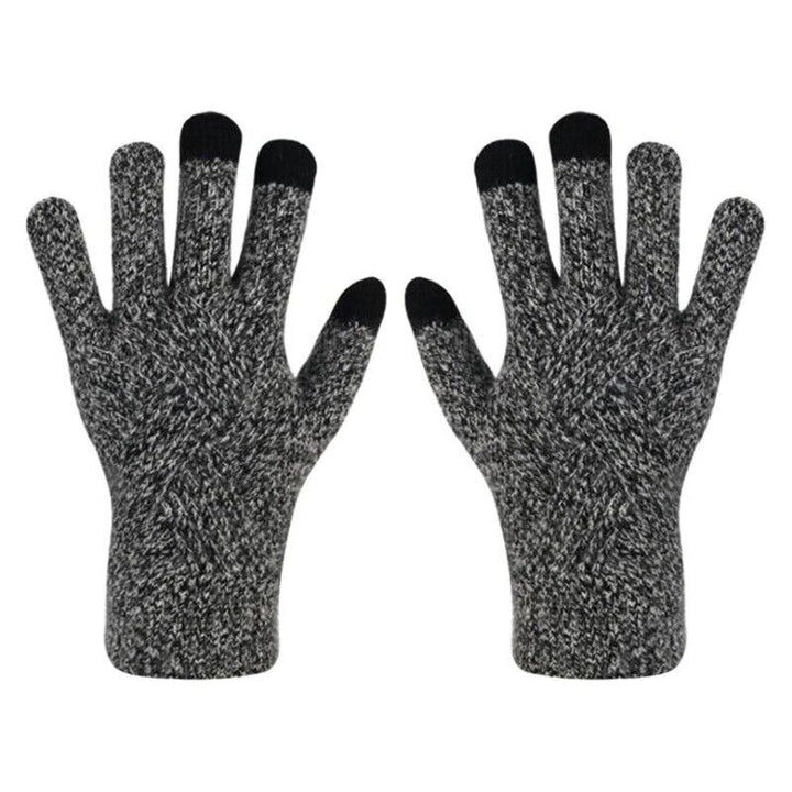 One size gebreide dameshandschoenen voor maximaal comfort en warmte, perfect voor de winter.