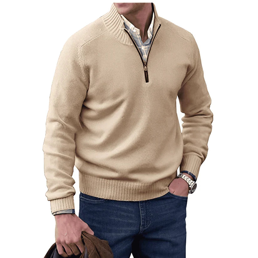 Heren ritstrui, stijlvol en comfortabel. Ideaal voor casual mode in de herfst en winter.