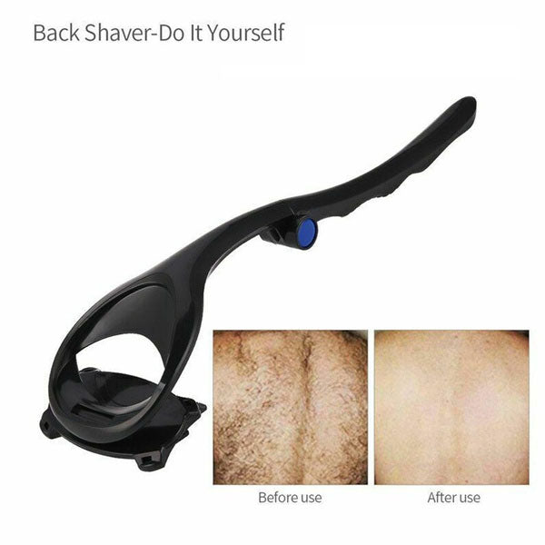 Compact en krachtig rugscheermes voor mannen. Moeiteloos rughaar scheren; voor een verzorgde uitstraling.