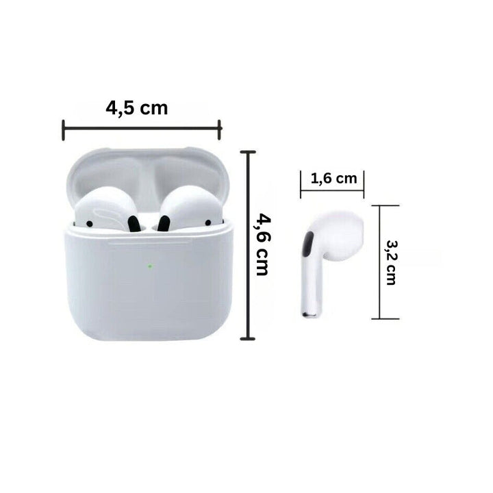 Compacte draadloze oordopjes, HiFi geluid voor reis en dagelijks gebruik. Comfortabel en elegant.