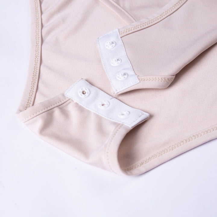 Comfortabele dames Lilly body, off-shoulder model met lange mouwen. Veelzijdig en elegant.