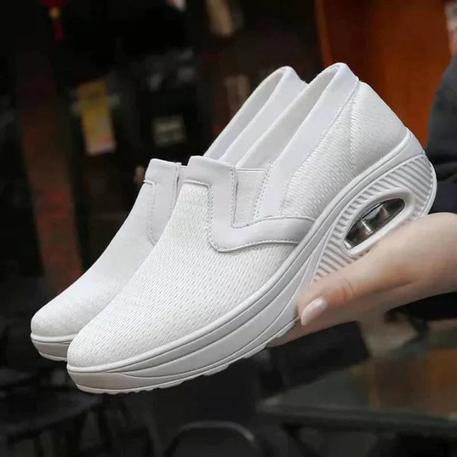 Ademende Ruby dames sneakers, lichtgewicht wandelschoenen voor dagelijks comfort en gezonde voeten.