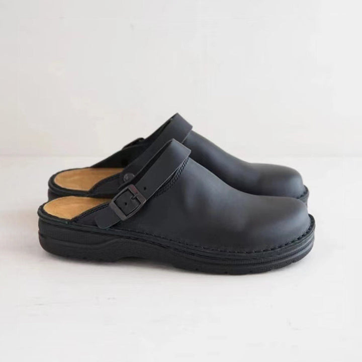 Comfortabele heren sandalen, perfect voor ontspanning thuis of een casual dagje uit in de zomer.