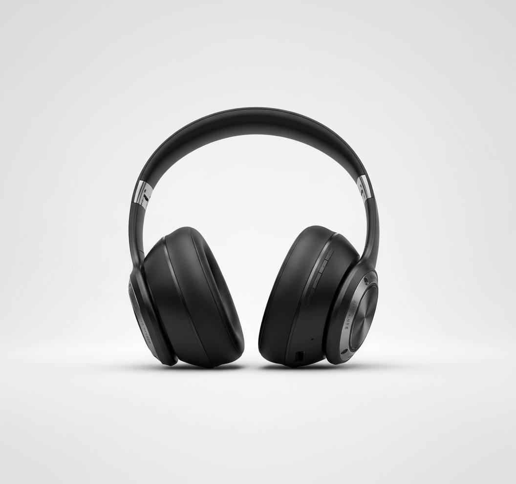 Opvouwbare bluetooth koptelefoon SoundFold, ideaal voor reizen en kantoor.