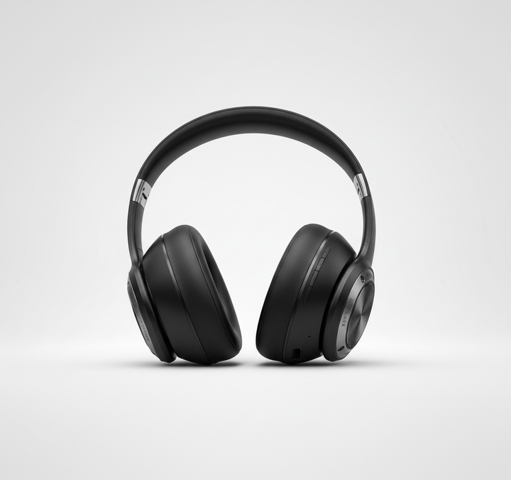 Opvouwbare bluetooth koptelefoon SoundFold, ideaal voor reizen en kantoor.
