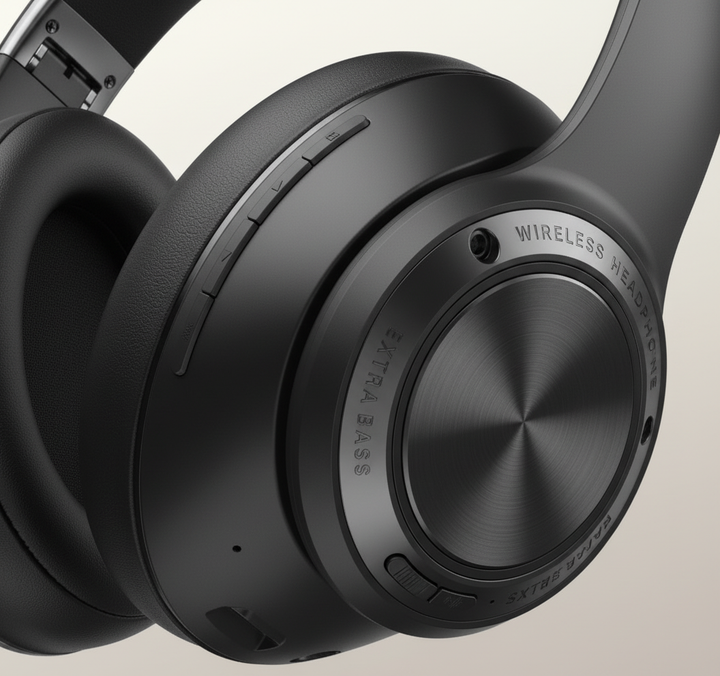 High-fidelity draadloze audio met SoundFold ruisonderdrukking voor pure muziekbeleving.