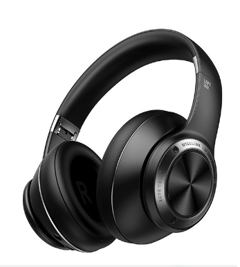 Draadloze SoundFold koptelefoon met ruisonderdrukking, perfect voor reizen en ontspannen luisteren.
