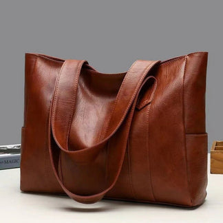 Praktische vintage leren dames crossbody tas, elegant en ideaal voor dagelijkse mode en accessoires.