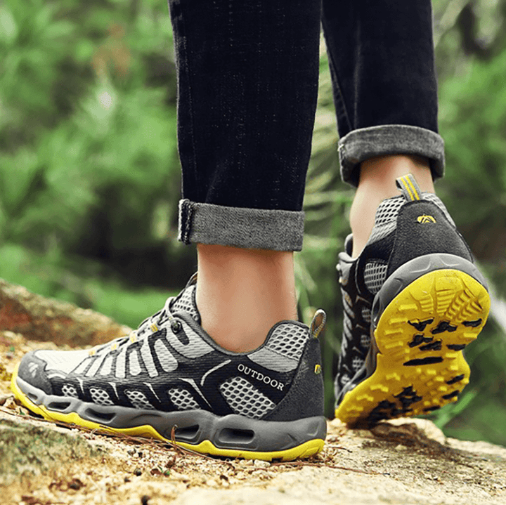 Stevige Finn uniseks outdoor wandelschoenen met superieure grip, ideaal voor avontuurlijke hikes.